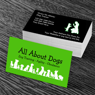 Hundetrainingsexperte Visitenkarte