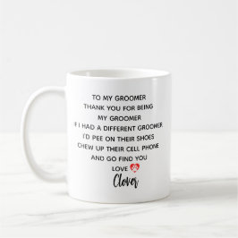 Hundetrimmer-Tasse, Hundetrimmer-Geschenk für Hund Kaffeetasse