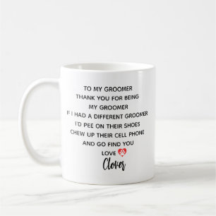 Hundetrimmer-Tasse, Hundetrimmer-Geschenk für Hund Kaffeetasse