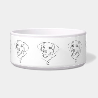 Hundeumriss Napf