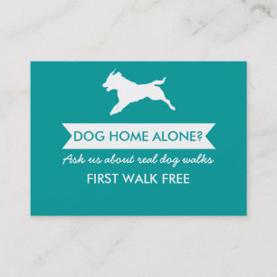 Hundewanderer-Visitenkarte - Personalizable Visitenkarte