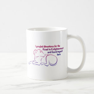 Hundeweg zur Erleuchtung Kaffeetasse