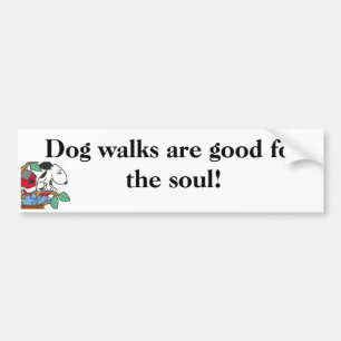 Hundewege sind- für das Soul gut! Aufkleber Autoaufkleber