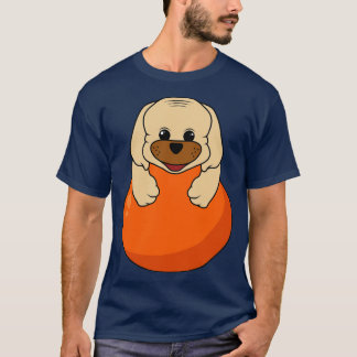 Hundewelpen mit Ballon T-Shirt