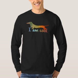 Hundezucht Ich bin Coole Dackel Welpen Wurst Hund T-Shirt