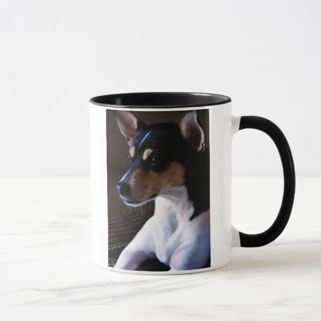 Hundezucht-Tasse des Ratten-Terrier-2 Tasse (Rechts)