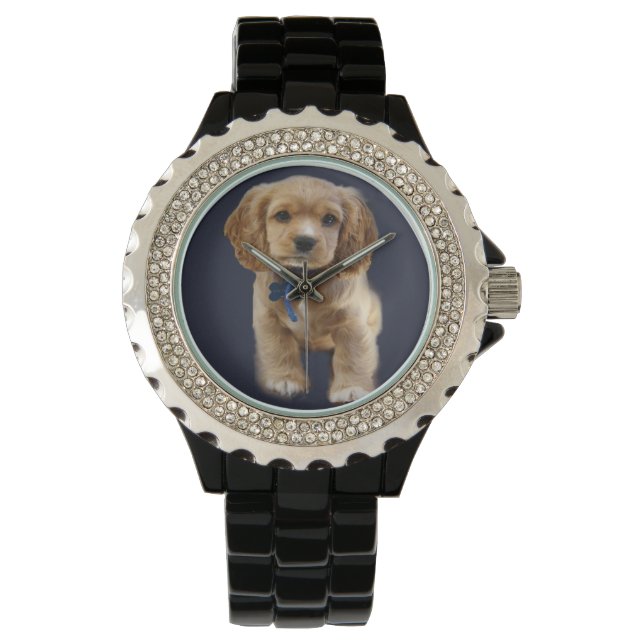 Hundshund Armbanduhr (Vorderseite)