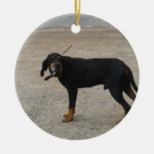 Hundshunde Keramikornament