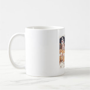 Hundsmuster Magie Kaffeetasse
