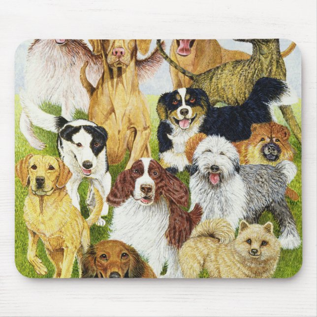 Hundstage Mousepad (Vorne)