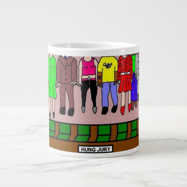 Hung-Jury Jumbo-Tasse (Vorderseite)