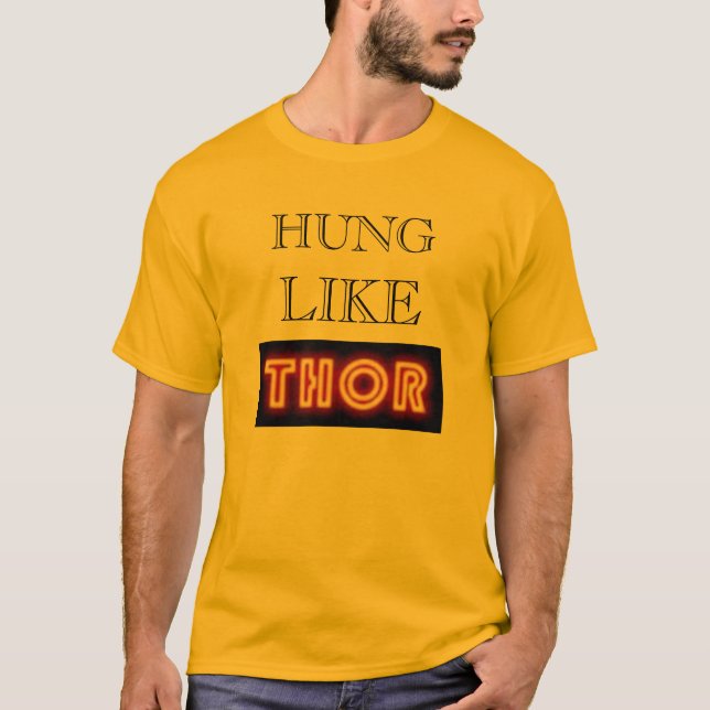 Hung mögen THOR T-Shirt (Vorderseite)