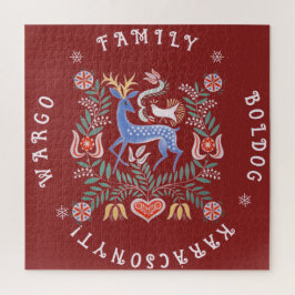 Hungarian Folk Art Merry Christmas