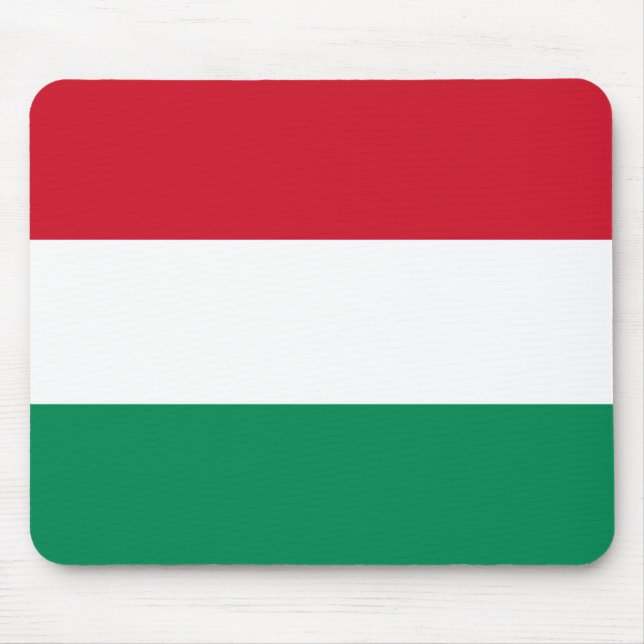 Hungary (Hungarian) Flag Mousepad (Vorne)
