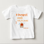 Hunger Baby T-shirt<br><div class="desc">Hunger</div>
