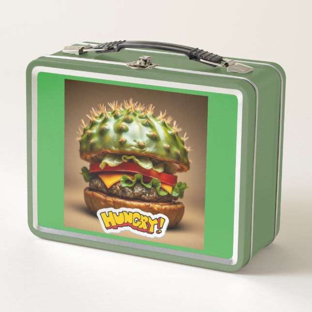 Hunger Metall Brotdose (Vorderseite)
