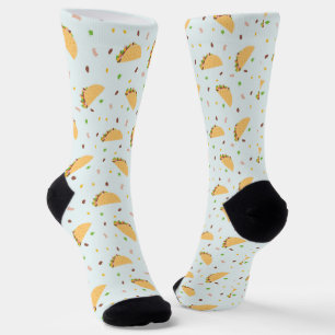 Hunger nach dem Muster von Tacos Socken