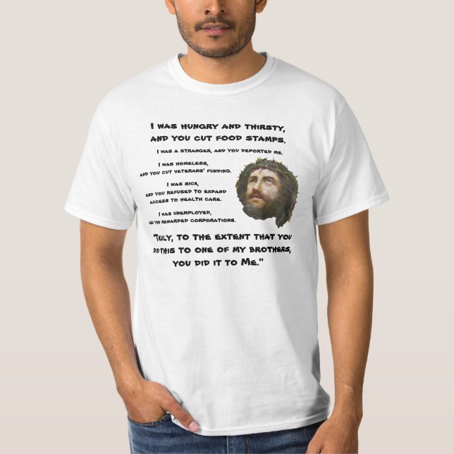 Hunger und Durst T-Shirt (Vorderseite)