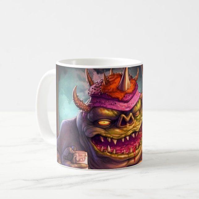 Hungerfestung Kaffeetasse (Vorderseite Links)
