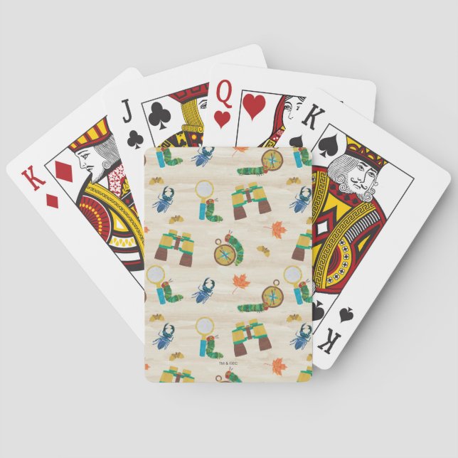 Hungerfestungen Raupe Wildtieren Experte Spielkart Spielkarten (Rückseite)