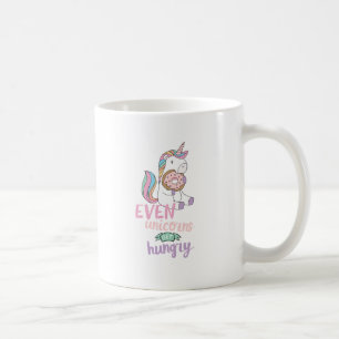 Hungerfestungen Unicorns Niedliche Kunst, Dichtung Kaffeetasse