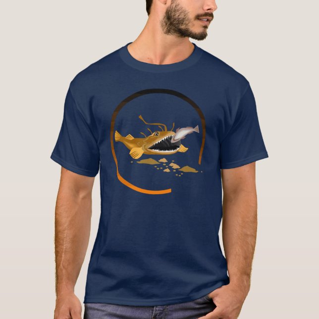 Hungerfisch T - Shirt (Vorderseite)