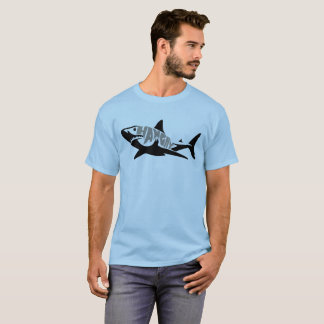Hungrig Cooler Weißer Hai T-Shirt