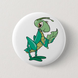 Hungrige Heuschrecke Button