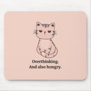Hungrige Katze Mousepad