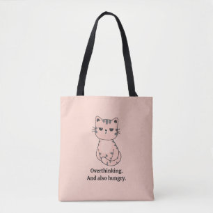 Hungrige Katze Tasche