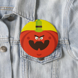 Hungriger Heilkürbis Button