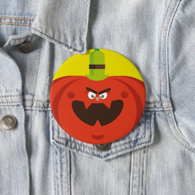 Hungriger Heilkürbis Button (Beispiel)