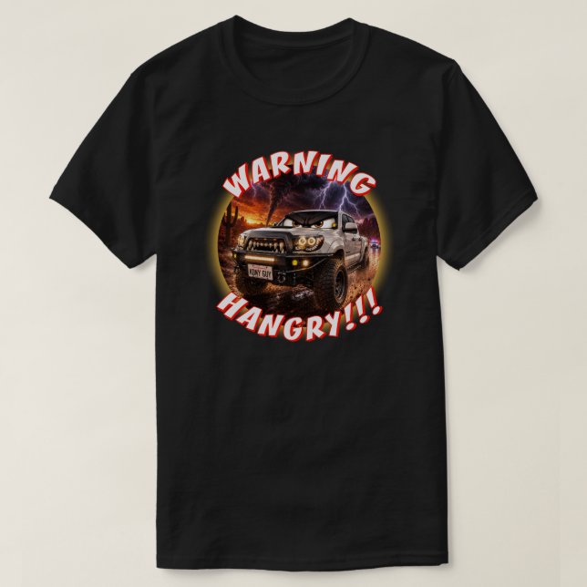 Hungriger LKW T-Shirt (Design vorne)