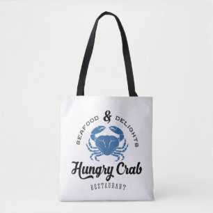 Hungry Crab Restaurant Poster Tasche