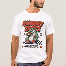 Hungry Crocodile (pizza) T-Shirt