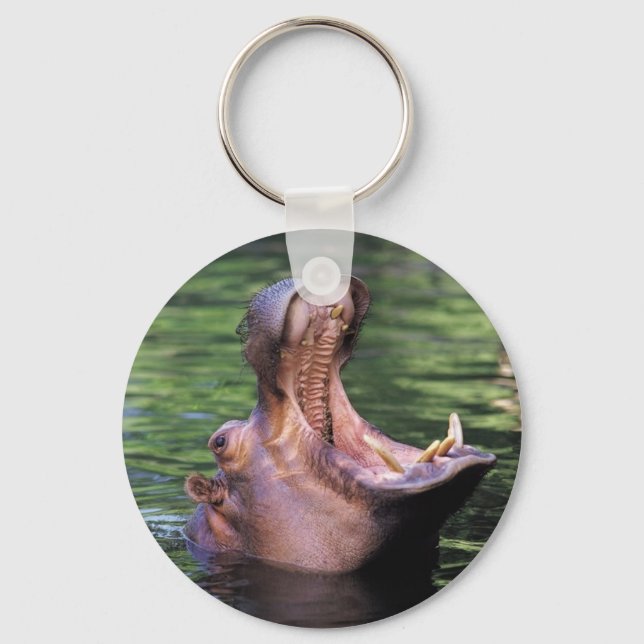 Hungry Hippo Schlüsselanhänger (Vorderseite)