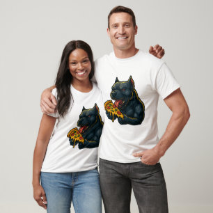 Hungry Hound Pizza – Lustiges wildes Hund-T-Shirt T-Shirt