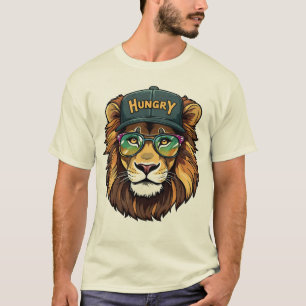 Hungry_Lion_dgn- von Maaya_P, Men's T-Shirt