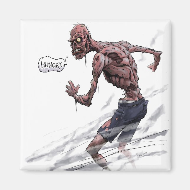 Hungry Magnet 2-1/4" (Vorne)