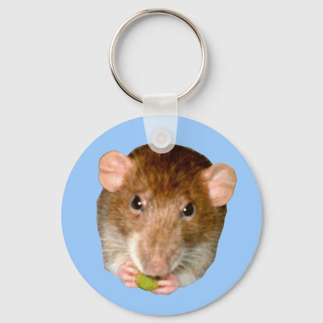 Hungry Rat Schlüsselanhänger (Vorderseite)