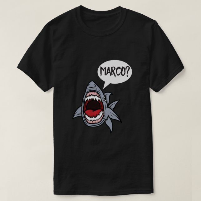 Hungry Shark Playing Marco Polo (Design vorne)