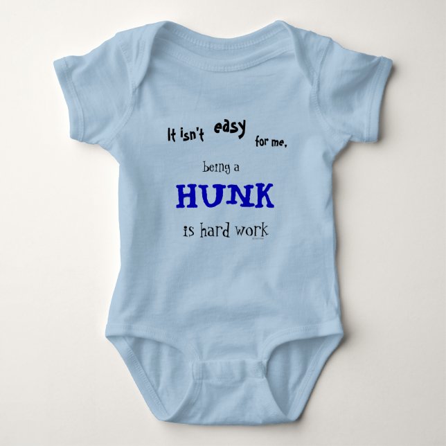 HUNK BABY STRAMPLER (Vorderseite)
