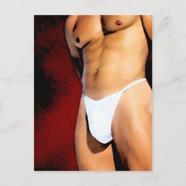 Hunk Postkarte (Vorderseite)
