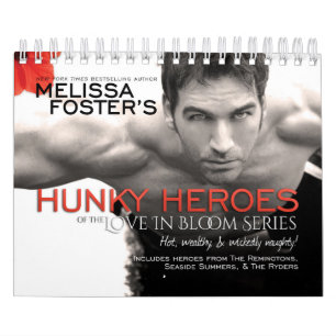 Hunky Helden der Liebe im Kalender der Bloom-Serie