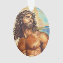 Hunky Jesus Christmas Ornament