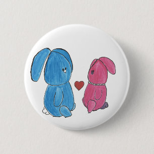 Hunny Bunnys Knopf Button
