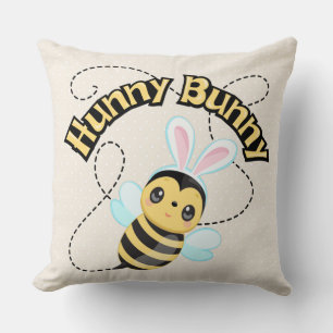 Hunny Chiffon Cream Polka Dot Pillow Kissen
