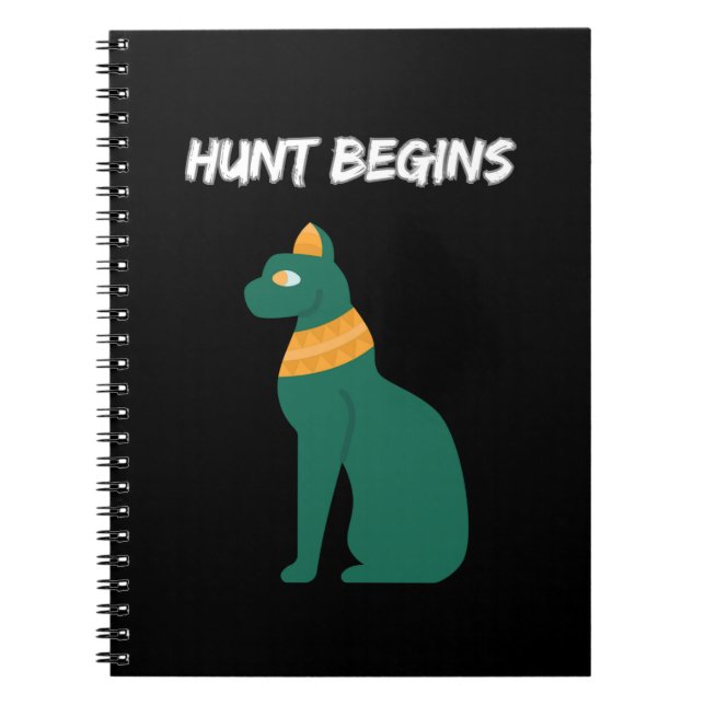 Hunt Begins Notizblock (Vorderseite)