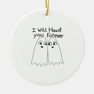 Hunt You - Bis zum Tod tun wir klassisch Keramik Ornament