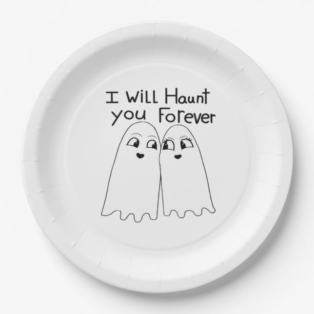 Hunt You - Bis zum Tod tun wir klassisch Pappteller (Vorderseite)